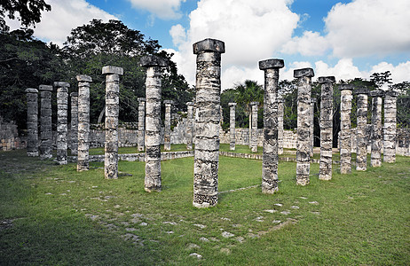 奇琴 Itza建筑学寺庙目的地文明地方全景石头历史性宗教废墟图片