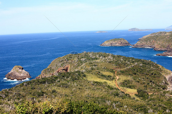 普拉亚达阿梅拉卡奥全景旅行海滩海洋目的地天际海岸线航程地方地标图片