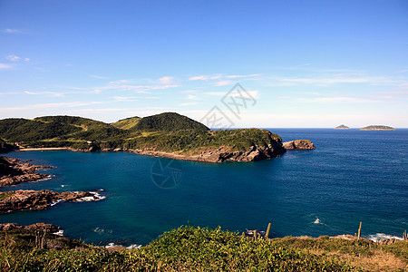 普拉亚达阿梅拉卡奥航程旅行天际目的地地标全景海岸线海洋海滩地方图片