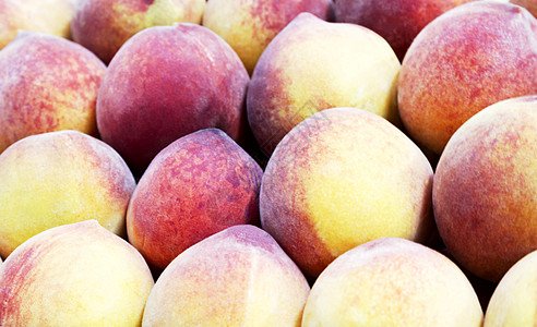 墨尔本维多利亚市场新鲜桃子图片