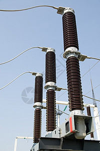 高压分电站的一部分电气危险生产金属绝缘平台网络车站变压器交换图片