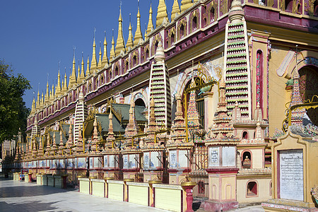 蒙育瓦  缅甸精神宗教地标寺庙佛塔建筑学旅行文化佛教徒旅游图片