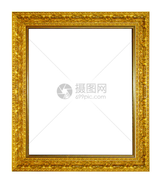 框架框边界绘画古董照片金子墙纸内饰装饰木头雕刻图片
