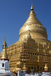 缅甸布尔马旅游旅行建筑学寺庙佛塔宝塔佛教徒异教徒地标图片