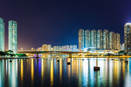 香港住宅区香港特区居所天际公寓住房城市市中心民众海洋景观海岸图片