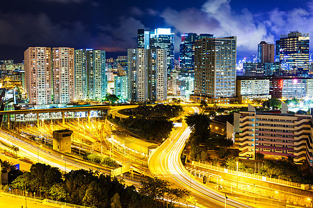 香港市景和交通路线图片