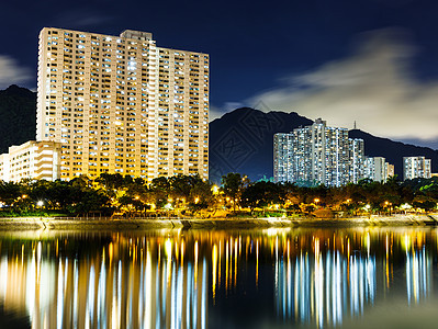 香港的住宅区住宅民众住房城市天际居所公寓房屋市中心景观图片