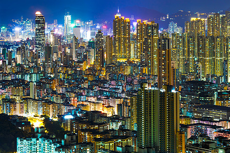 香港的城市城市住房房屋景观民众住宅市中心建筑公寓居所图片