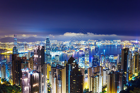 香港的风景 从山峰到香港图片