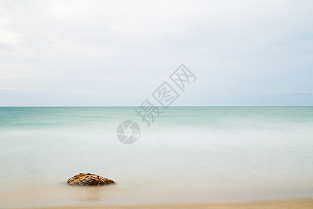 美丽的海洋海滩阳光大海游泳海岸岩石沙滩风景热带蓝色图片