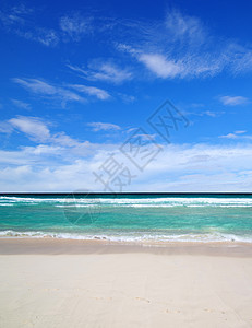 海 海蓝色天堂放松海洋天空旅行阳光晴天冲浪太阳图片