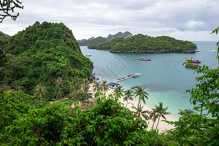 海滩沙滩叶子公园海浪天空假期旅行椰子情调海岸旅游图片