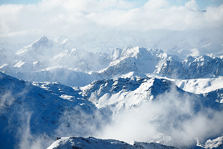 山山脉土地山脉旅行风景季节运动天空全景冒险假期图片