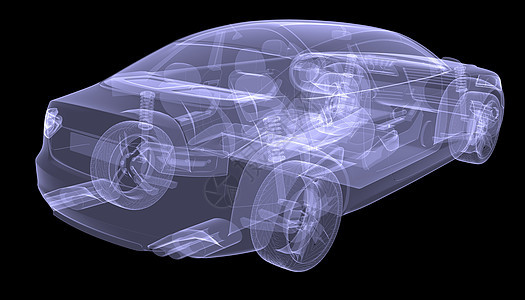 X射X光概念车跑车力量奢华玻璃汽车蓝色车辆车轮发动机轿车图片