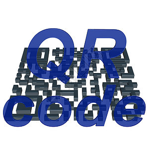 QR 代码概念电子商务技术二维码语言数据长方形商业身份正方形图片