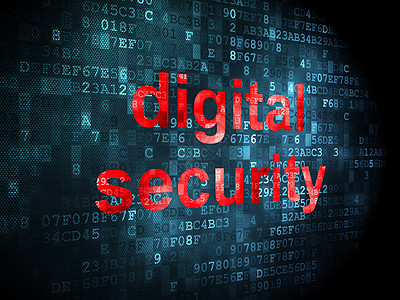 安全概念 数字背景的数字安全数码背景蓝色后卫裂缝防御图片密码监护人网络商业红色图片