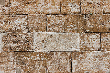 非常旧的砖墙纹理风化砖块古董石膏染料墙纸材料建筑学地面石头图片