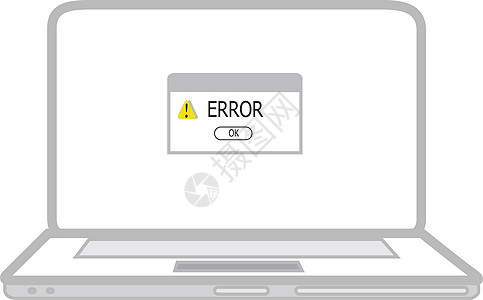 错误解决方案电子产品白色密码电脑灰色检测保护窗户帮助背景图片