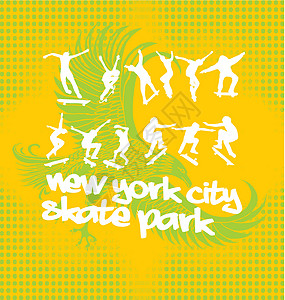 城市滑冰精神矢量艺术插图男性竞赛男人运动青年乐趣滑板行动滑冰图片