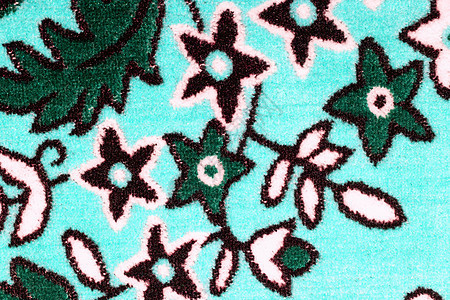 用于背景的远古结构地毯材料手工纺织品织物窗帘控制板玫瑰艺术缝纫图片