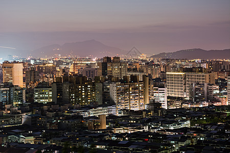 台北市府夜场景风景金融城市建筑办公室商业房子旅游景观市中心图片