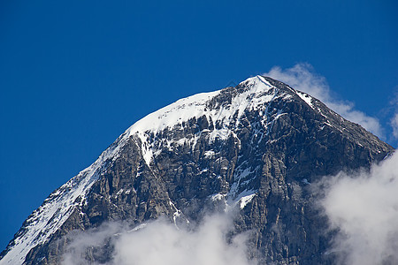 丛林地区顶峰远足运动岩石假期天际高地地形全景天空图片