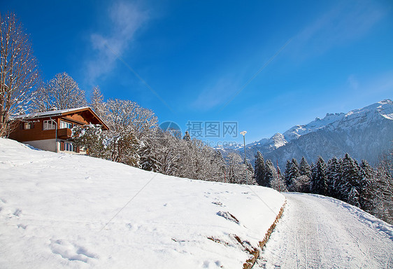 冰山中的冬天阴影荒野粉末天空奢华生活晴天旅行地球水晶图片