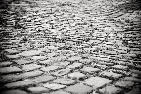 碎石路材料生活摄影旅行正方形发芽车道地面街道石头图片