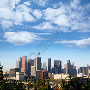 洛杉矶市中心 加利福尼亚州天际线建筑学玻璃建筑物职场高楼商业旅行摩天大楼市中心景观图片