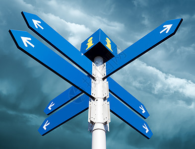 方向路标标志空白运输街道水平导航概念药片蓝色木板指导盘子图片