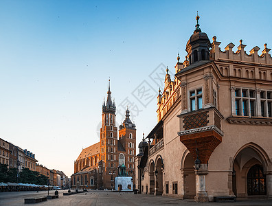 上午在克拉科夫(Krakow)图片