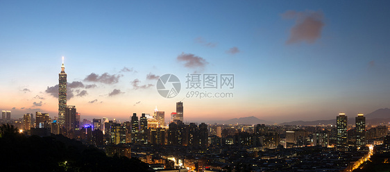 城市天际景观地标全景天堂风景旅行蓝色商业地平线天空图片