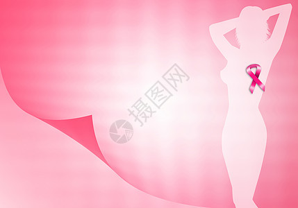 乳腺癌的预防胸部皮肤丝带蝴蝶帮助药品生存治愈愈合斗争图片