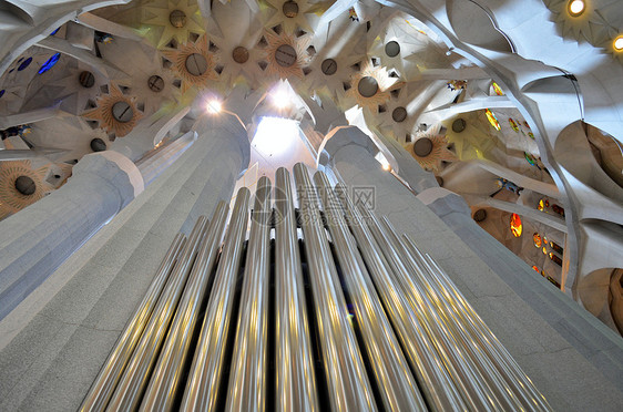 土族大教堂管风管器官图片