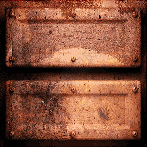 旧金属背景艺术床单棕色保险丝腐蚀平板控制板插图图片
