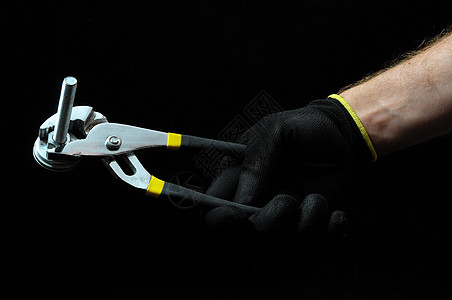 钳子和手工人电工工作扳手维修金属黑色刀具电气塑料图片