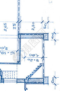 A 建筑项目部分商业草图房子工具草稿地面绘画建造艺术技术图片