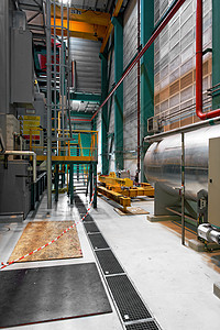 发电厂工业内地的电厂技术植物建筑地面仓库商业金属框架走廊工厂图片