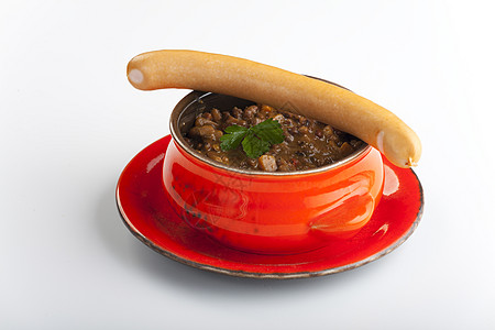 土豆汤 加法茶叶勺子香菜面包健康红色绿色午餐餐饮食物蔬菜图片
