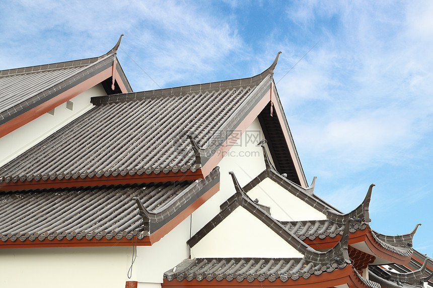 中华传统屋顶建筑学艺术建筑房子旅行宝塔文化旅游佛教徒宗教图片