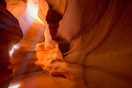 在Page附近的纳瓦霍土地上的亚利桑那州地标羚羊洞穴地质学沙漠旅行橙子编队岩石河床图片