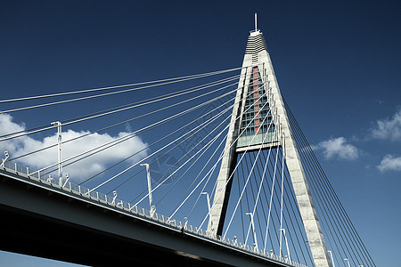 桥梁详情匈牙利工程旅行戏剧性钢丝绳艺术几何学商业穿越汽车天空图片