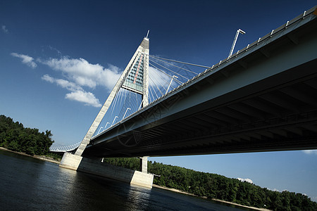 桥梁详情匈牙利灯柱天空工程钢丝绳建筑学运输穿越旅行戏剧性汽车图片