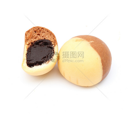 白色的巧克力奶油巧克力黄豆筷子甜点谷物糖果小路托盘饮食小吃圆圈图片