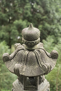 传统的亚洲石器灯笼神道公园宗教花园文化佛教徒遗产旅行禅意岩石图片