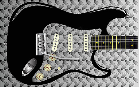 重金属金属板踏板盘子插图乐器音乐金属图片