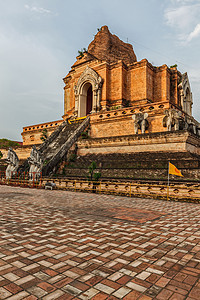 泰国清迈宗教寺院概念建筑废墟寺庙图片