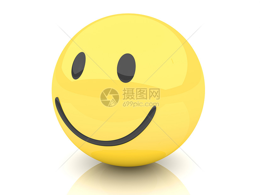 笑脸微笑白色幽默电脑快乐情感表情喜悦符号图标图片
