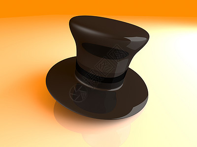 气缸哈贵族礼帽衣服黑帽戏服圆柱帽子绅士文化历史图片