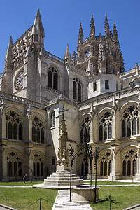 Burgos  西班牙北部建筑物地标旅游建筑学教会旅行宗教图片